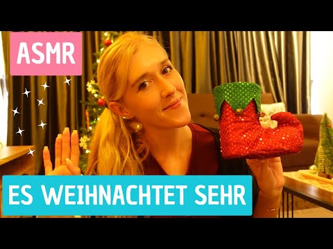 ASMR Cozy CHRISTMAS Trigger zum Einschlafen 🎄 Tapping, Scratching & Stoffgeräusche (deutsch/german)