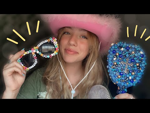 ASMR| Tapping on my favorite objects ❤️🌿✨ #asmr #tapping #smallyoutuber