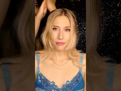 ASMR 60 Second Pampering that you need: Hair Brushing, Scalp Massage, Hair Braiding