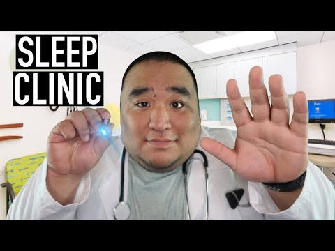 ASMR Sleep Clinic (Whispered Sound Test)