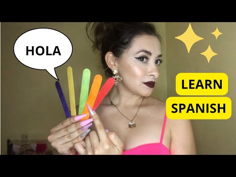 ASMR| Teaching you Spanish 🇲🇽