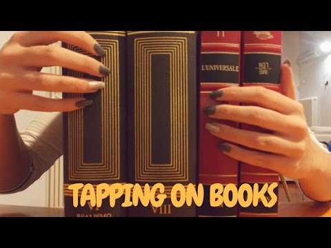 ASMR Tapping on Books  📚| No Talking