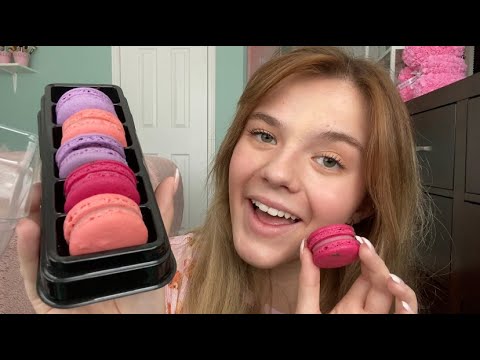 ASMR For Charity 💕Eating Macaroons