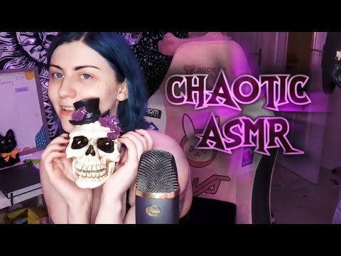 ASMR // Chaotic Fast & Aggressive Triggers 🤪