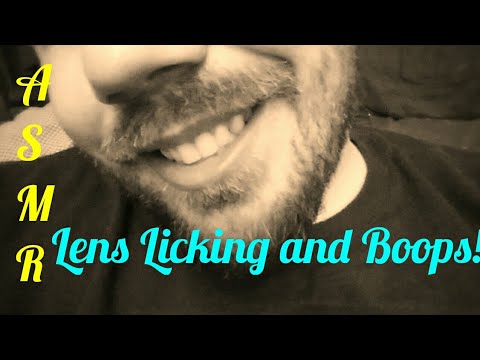 ASMR Lens Licking and Boops My Loves!
