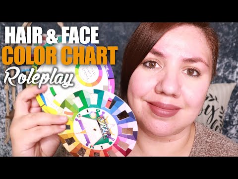 ASMR Hair and Face Color Analysis Roleplay