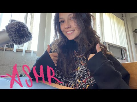ASMR come study with me! (soft speaking, typing sounds, mumbling, soft singing…)