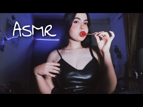 ASMR | MILKY LICKING + LOLLIPOP, MOUTH SOUNDS, TRIGGERS, CLOSE-UP EATING EARS |