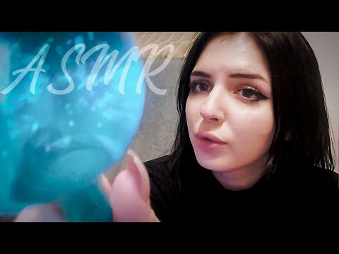 ASMR Face Massage With Ice Globes ~