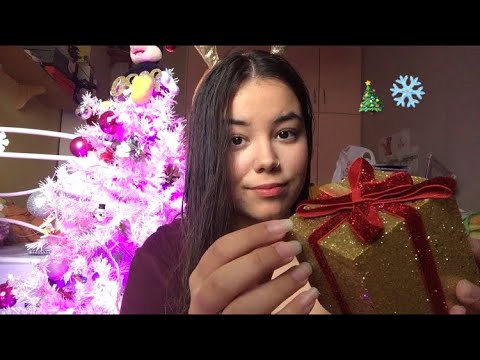Christmas ASMR | Personal Attention, Tapping, Scratching