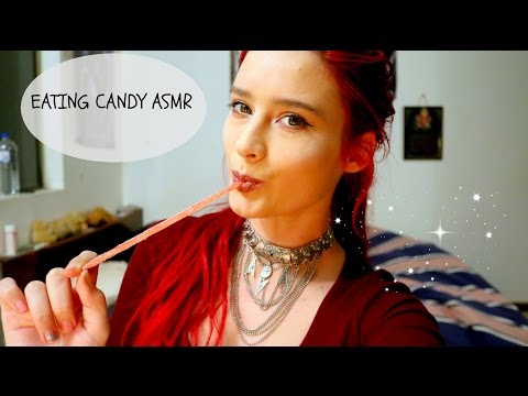 ASMR eating Candy for tingly sounds!