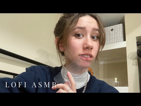 ASMR with a screen protector (fast and aggressive/unpredictable)