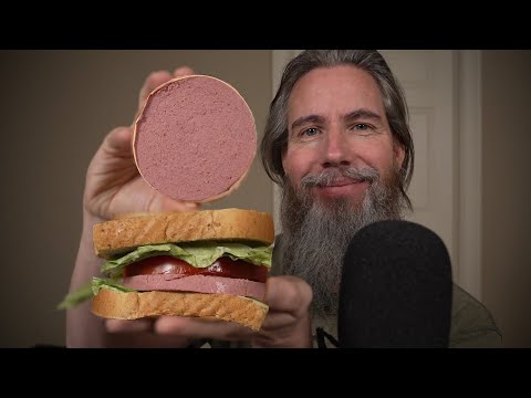 ASMR Let's Eat Liverwurst Sandwich (with Chips)