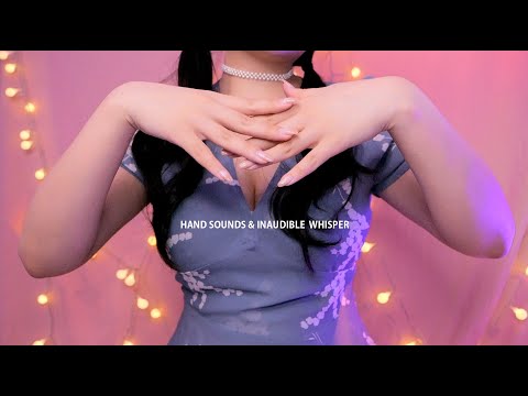 ASMR  Dry Hand Sounds & Extremely tingly  Inaudible  whisper🤲