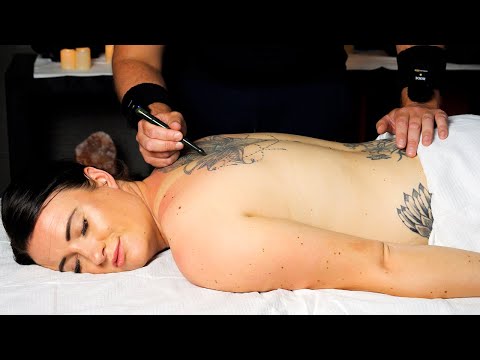 Light Touch Tattoo Tracing ASMR Treatment That Sent This Yogi To Nirvana [No Talking]