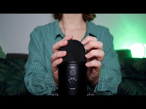 ASMR - Microphone Rubbing & Scratching (Without Windscreen) [No Talking]