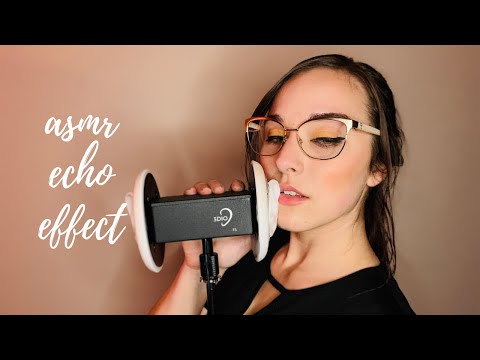 ASMR | 3Dio Echo Effect Triggers | Mouth Sounds, Towel Sounds, Brushing