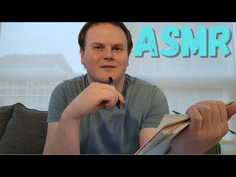 ASMR Your First Therapy Session (Anxiety, Stress, Guided Breathing)