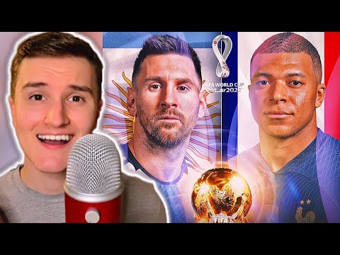 [ASMR] American Predicts The FIFA World Cup Final Game ⚽️🏆