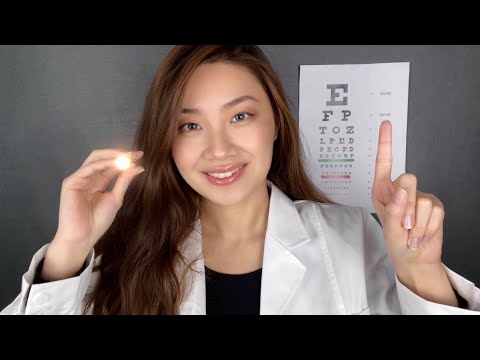 ASMR Eye Exam with Dr. Lin (Doctor Roleplay)