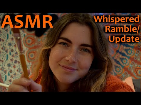 ASMR: Rambles and a Bit of Brushing [Whispered]