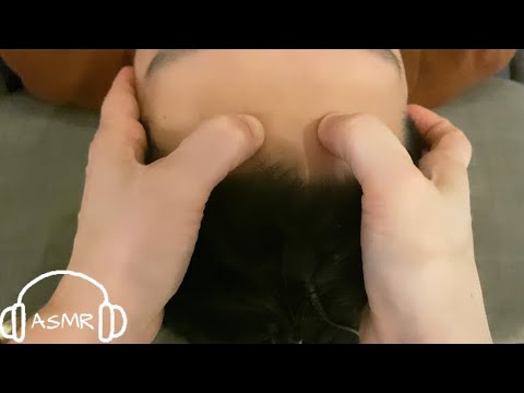 ASMR⚡️Super relaxing forehead massage! (LOFI)
