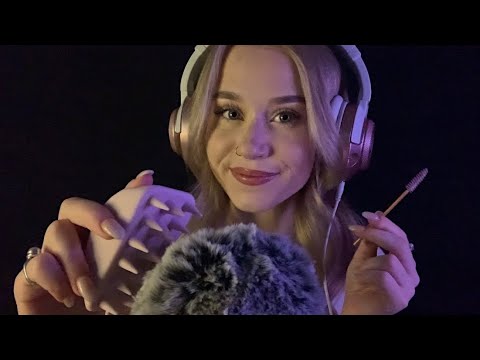 ASMR | Gentle Mic Triggers To Help You Sleep 💤 (Whispered, Mouth Sounds, Mic Brushing)