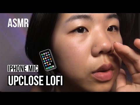Upclose ASMR Touching Your Face with iPhone Mic 💤 (personal attention, handmovement)