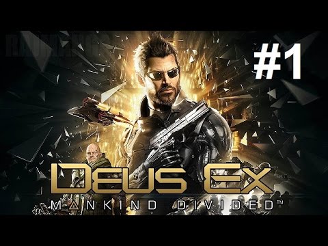 [ASMR] Deus Ex: Mankind Divided #1 - the augmented man-baby