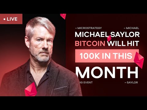 LIVE. Michael Saylor: Bitcoin ETF and Halving Will Send BTC to $250,000 This Month!