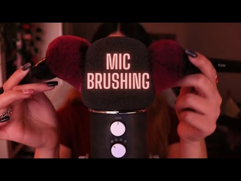 ASMR Mic Brushing & Camera Brushing (No Talking)