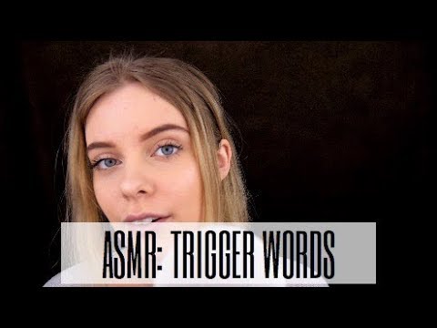 ASMR 25 Trigger Words