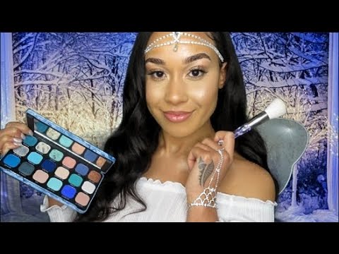 ASMR Christmas Fairy Does Your Makeup ROLEPLAY| Personal Attention