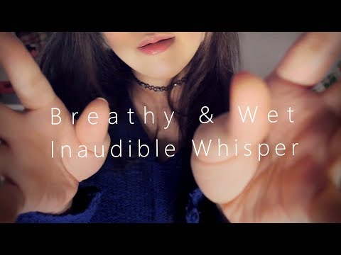 ASMR Moving Real Inaudible Whisper with Hand Movements 멀리서 가까이 속삭임