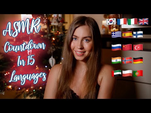 ASMR TINGLY Countdown in 15 Different Languages