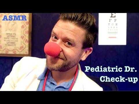 ASMR | Pediatric Dr. Check-up