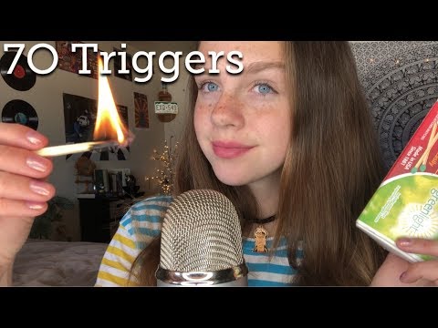 ASMR 70 Triggers in 70 Minutes