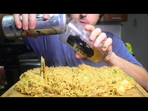ASMR Cheesy Spice Noodles! Nikocado Avocado Style ( Eating Sounds ) | Nomnomsammieboy
