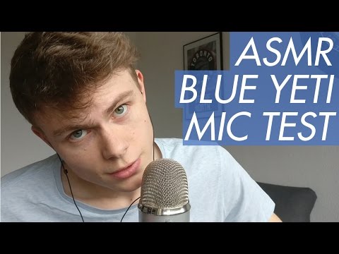 ASMR - Blue Yeti Mic Test - Random Triggers with Male Whispering