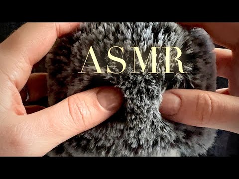 ASMR Sleepy Brain Massage / Fluffy & Foam Cover Scratching (no talking)