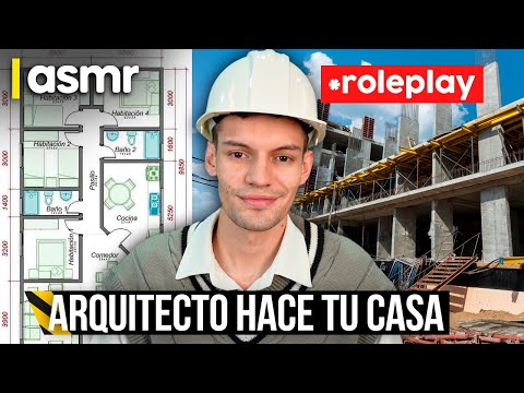 ASMR español diseño tu casa arquitecto roleplay