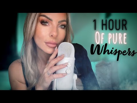 ASMR Whispering You To Sleep For ONE HOUR STRAIGHT(Pure Whisper Video)