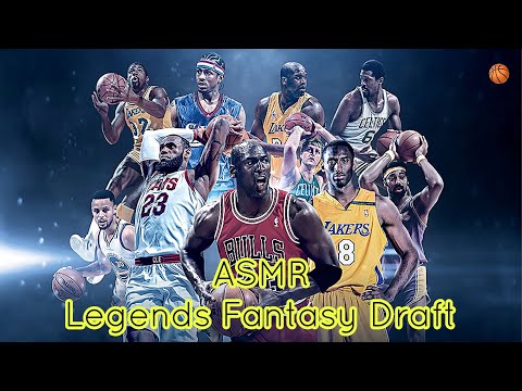 *ASMR* NBA2K19 Legends Fantasy Draft (Whispering, Gameplay, Controller Sounds)