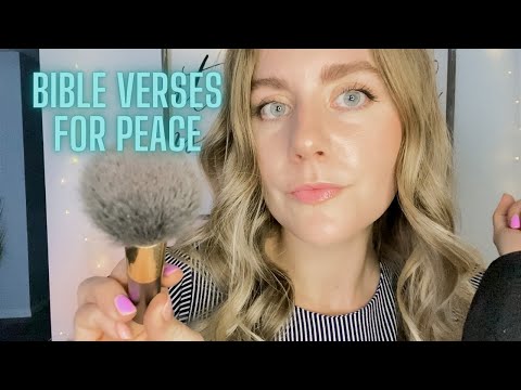 Christian ASMR | Lots of Personal Attention 😊 and Verses for Peace