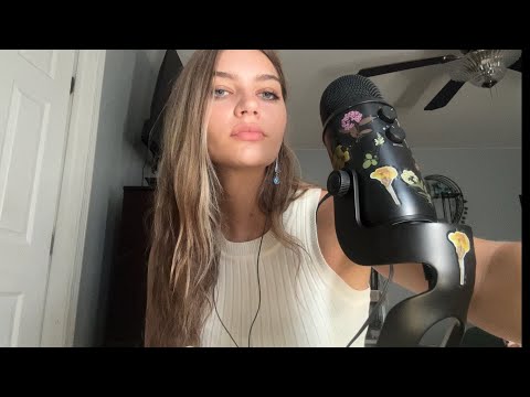 ASMR | Touching Your Face, Mouth Sounds, Up Close Whispers, Soft Speaking, Hand Movements, For Sleep