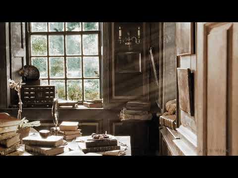 You're in a Period Drama Aesthetic Ambience [ASMR] Reading room with a view to the Garden