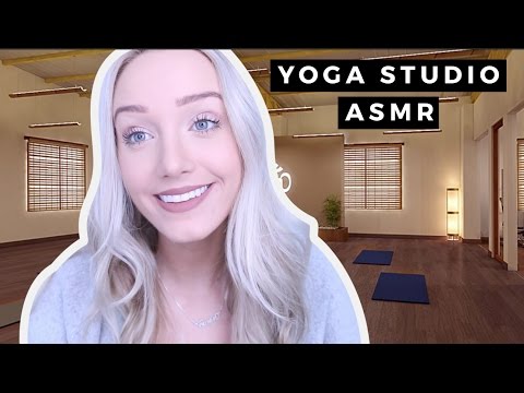 ASMR Yoga Studio Check In And Class (For Relaxation!) | GwenGwiz