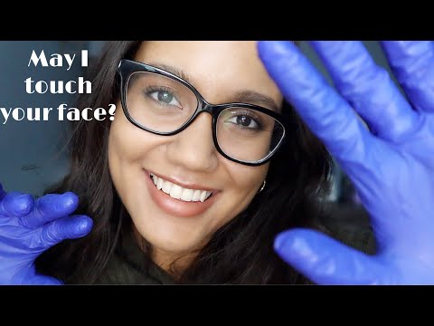 ASMR - Facial Examination Roleplay (Soft Spoken, Glove Sounds)