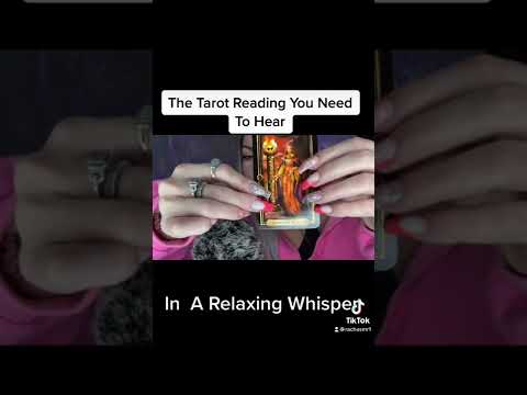 The Relaxing Whispered Tarot Card You Need To Hear #asmr #tarot #whispering