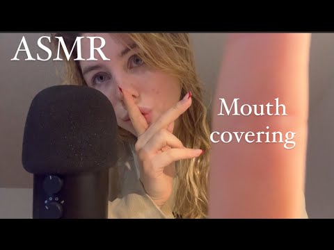 ASMR | 10 min of MOUTH COVERING pshhh 💤 [German]